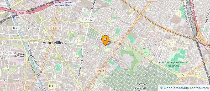localisation de l'entreprise FAMILY à AUBERVILLIERS