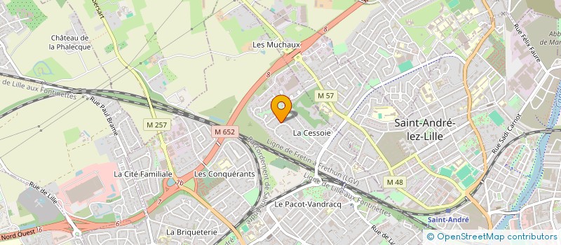 localisation de l'entreprise FAMILY à LAMBERSART