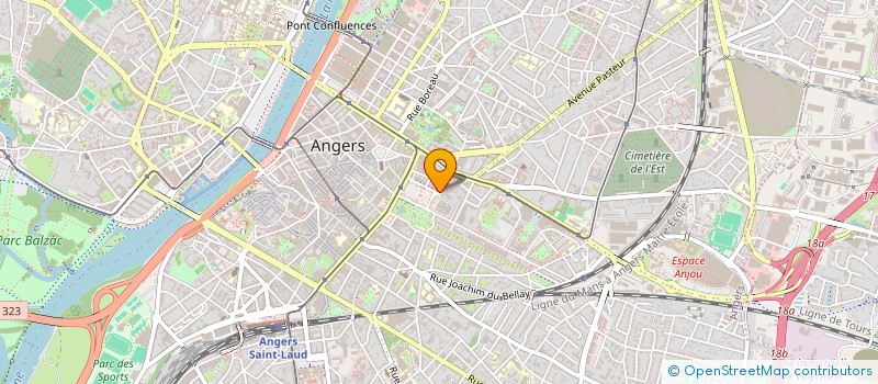 localisation de l'entreprise FAMILY 49 à ANGERS