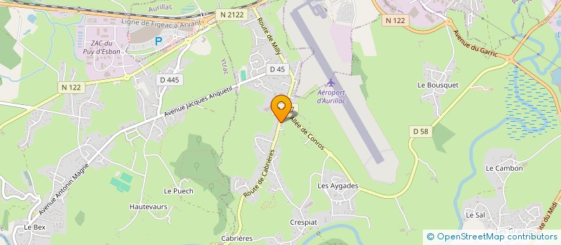 localisation de l'entreprise FAMILY à ARPAJON-SUR-CERE