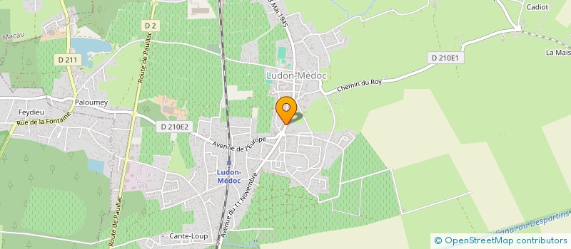 localisation de l'entreprise FAMILY  LUDON-MEDOC