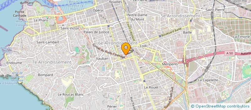 localisation de l'entreprise FAMILY à MARSEILLE