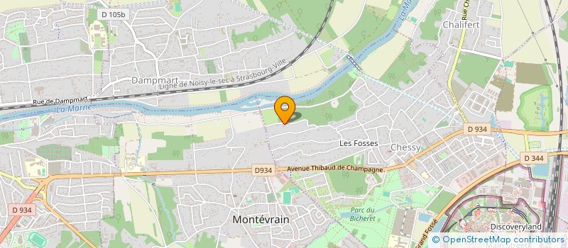 localisation de l'entreprise FAMILY  CHESSY