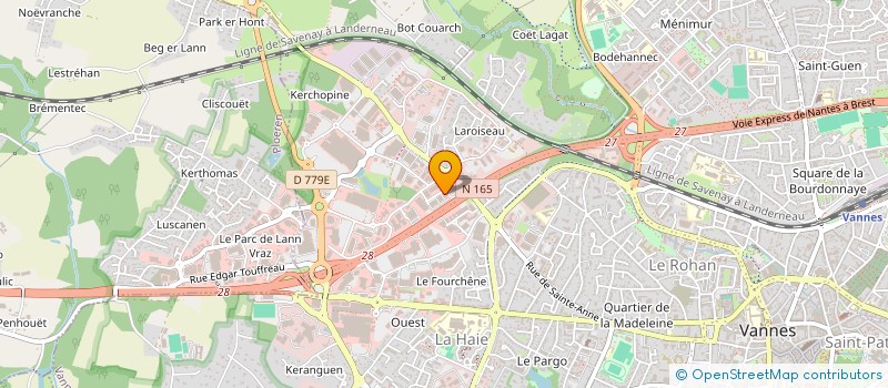 localisation de l'entreprise FAMILY à VANNES