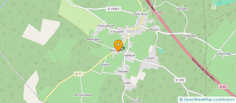 localisation de l'entreprise FAMILY  SAINT-MORILLON