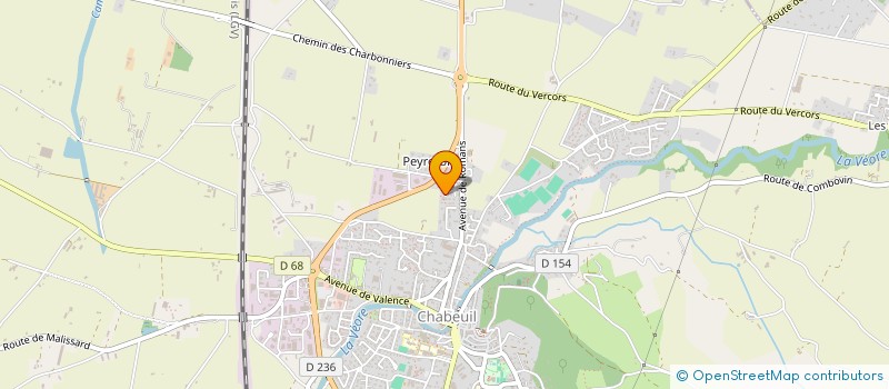 localisation de l'entreprise FAMILY à CHABEUIL