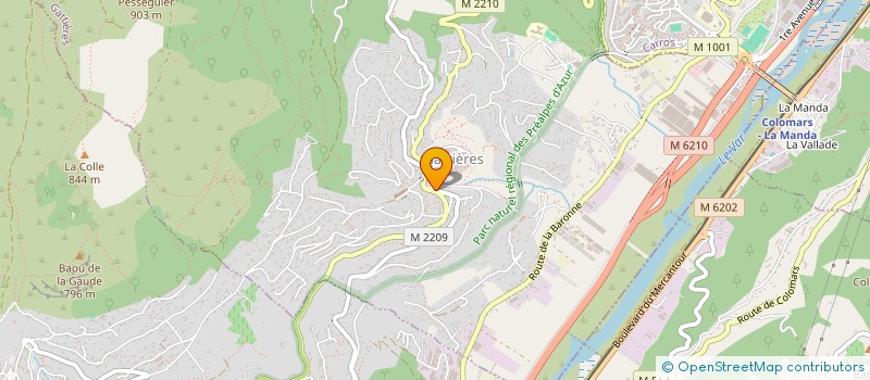 localisation de l'entreprise FAMILY  GATTIERES