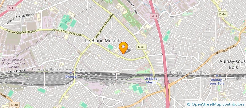 localisation de l'entreprise FAMILY 93 à LE BLANC-MESNIL
