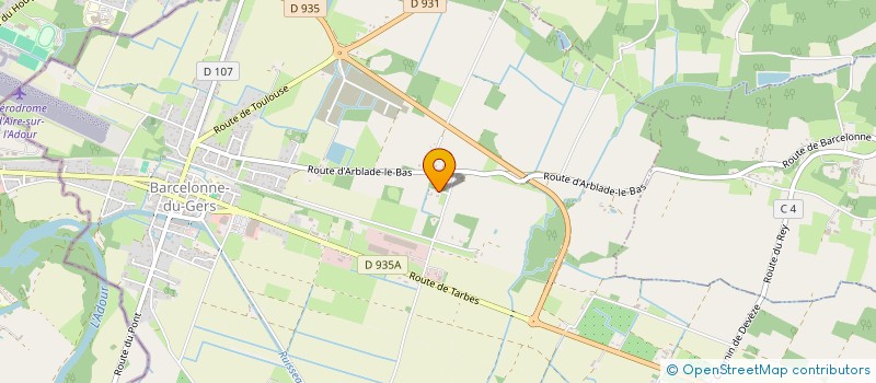 localisation de l'entreprise FAMILY  BARCELONNE-DU-GERS