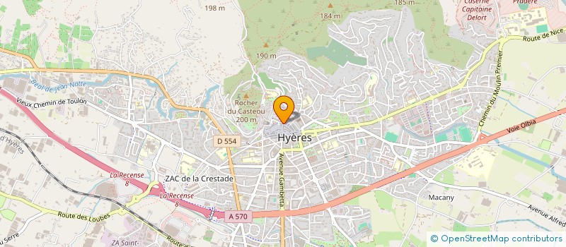 localisation de l'entreprise FAMILY  HYERES