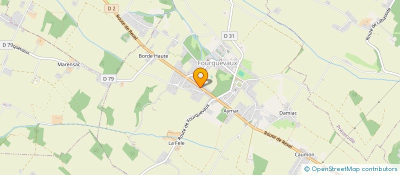 localisation de l'entreprise FAMILY  FOURQUEVAUX