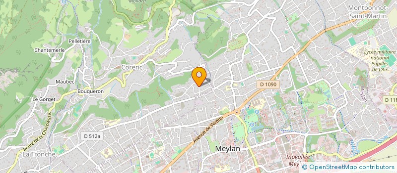 localisation de l'entreprise FAMILY  CORENC