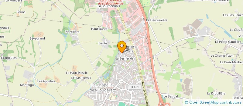 localisation de l'entreprise FAMILY  LA CHAPELLE-DES-FOUGERETZ