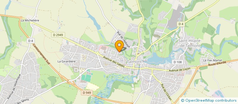 localisation de l'entreprise FAMILY ANCHOR  TALMONT-SAINT-HILAIRE