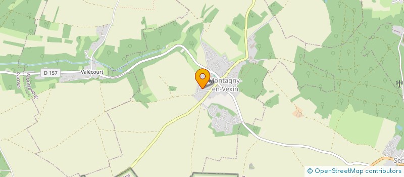 localisation de l'entreprise FAMILY AND CO  MONTAGNY-EN-VEXIN