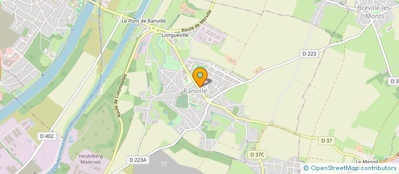 localisation de l'entreprise FAMILY ART à RANVILLE