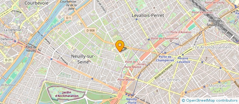 localisation de l'entreprise FAMILY BERRY HOLDING à NEUILLY-SUR-SEINE