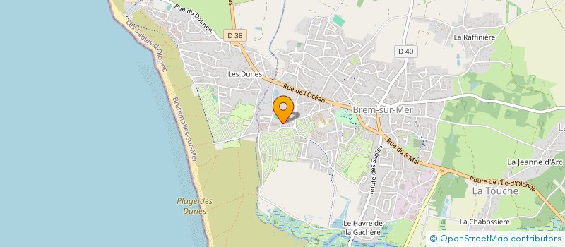 localisation de l'entreprise FAMILY BETTERTON à BREM-SUR-MER