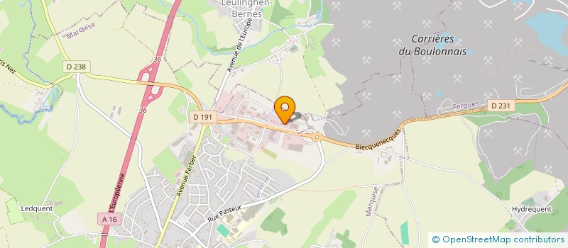 localisation de l'entreprise FAMILY BIO  MARQUISE