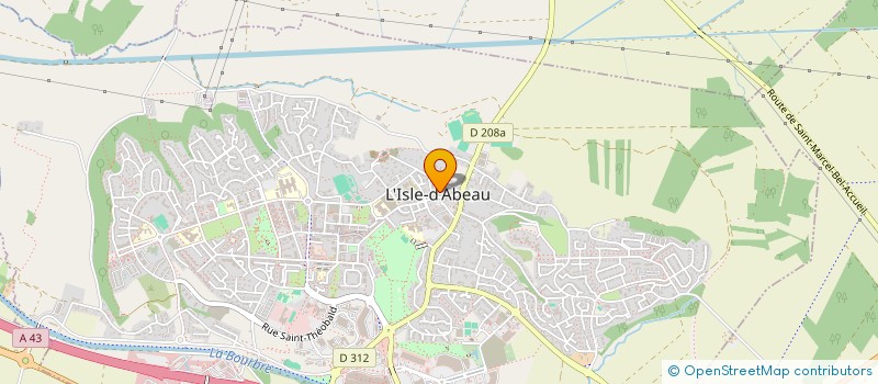 localisation de l'entreprise FAMILY BLOOMIE  L'ISLE-D'ABEAU