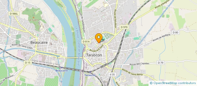 localisation de l'entreprise FAMILY BMX TARASCON  TARASCON