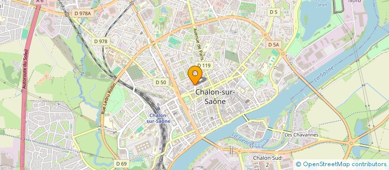 localisation de l'entreprise FAMILY BREN'S à CHALON-SUR-SAONE