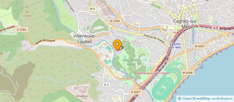 localisation de l'entreprise FAMILY BUSINESS à VILLENEUVE-LOUBET