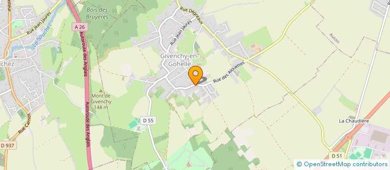 localisation de l'entreprise FAMILY BUSINESS  GIVENCHY-EN-GOHELLE