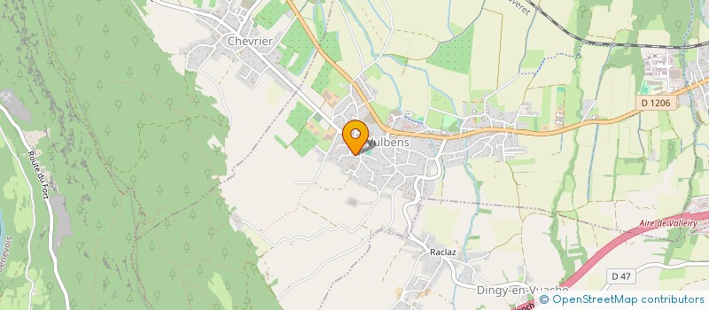 localisation de l'entreprise FAMILY BUSINESS  VULBENS