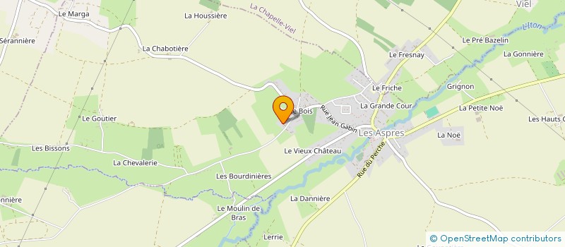 localisation de l'entreprise FAMILY BUSINESS BERTRAND à LES ASPRES