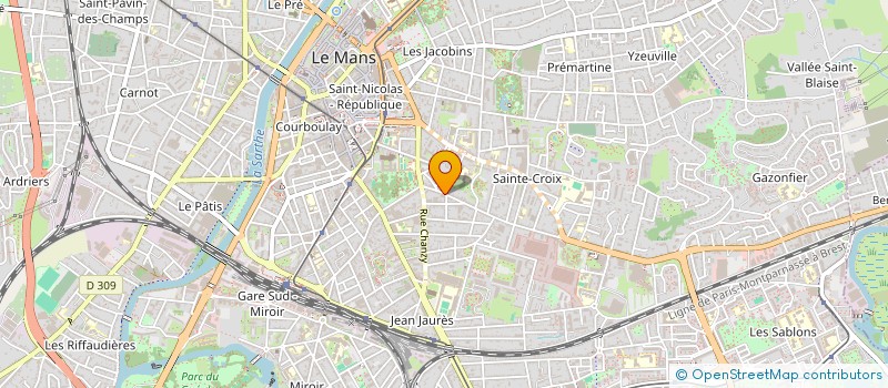 localisation de l'entreprise FAMILY CABARET SHOW  LE MANS