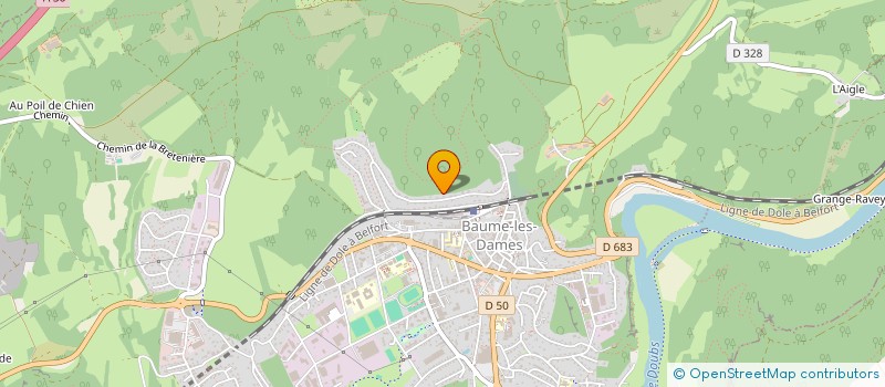 localisation de l'entreprise FAMILY CAMPERS LOCATION  BAUME-LES-DAMES