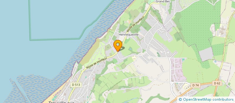 localisation de l'entreprise FAMILY CAP à TROUVILLE-SUR-MER