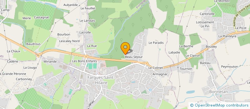 localisation de l'entreprise FAMILY CELIK  FARGUES-SAINT-HILAIRE