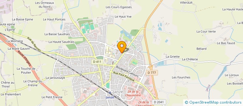 localisation de l'entreprise FAMILY CEZE  JANZE