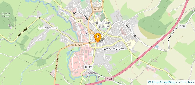 localisation de l'entreprise FAMILY CONCEPT à NEUFCHATEL-EN-BRAY