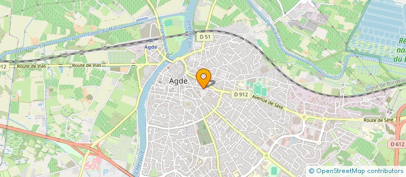 localisation de l'entreprise FAMILY CONCEPT  AGDE