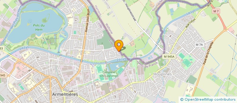 localisation de l'entreprise FAMILY-COUNTRY-LINE à ARMENTIERES