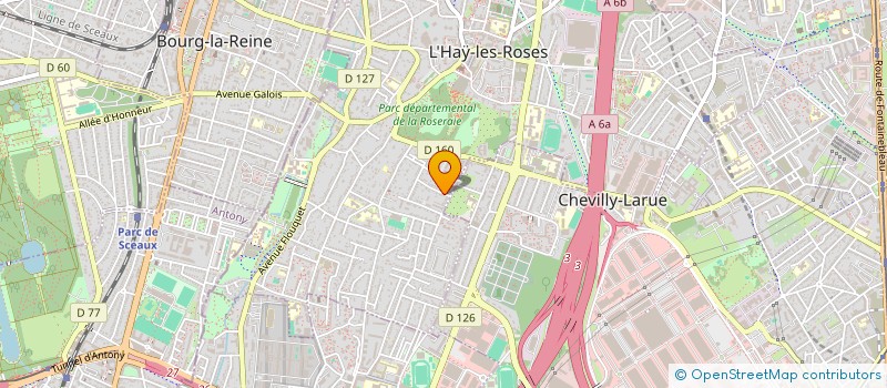 localisation de l'entreprise FAMILY D  L'HAY-LES-ROSES