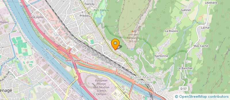 localisation de l'entreprise FAMILY D & CO  SAINT-MARTIN-LE-VINOUX