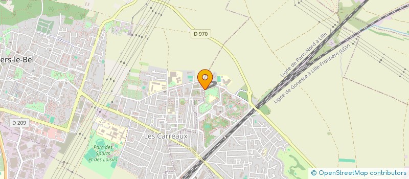 localisation de l'entreprise FAMILY DANCE à GONESSE