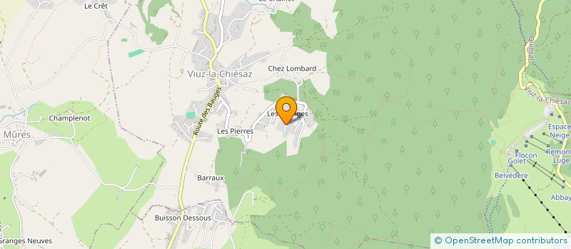 localisation de l'entreprise FAMILY DECROIX  VIUZ-LA-CHIESAZ