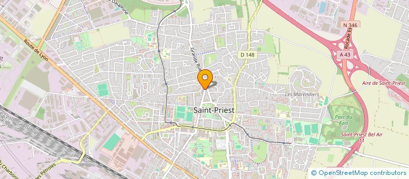 localisation de l'entreprise FAMILY DISTRIBUTION à SAINT-PRIEST