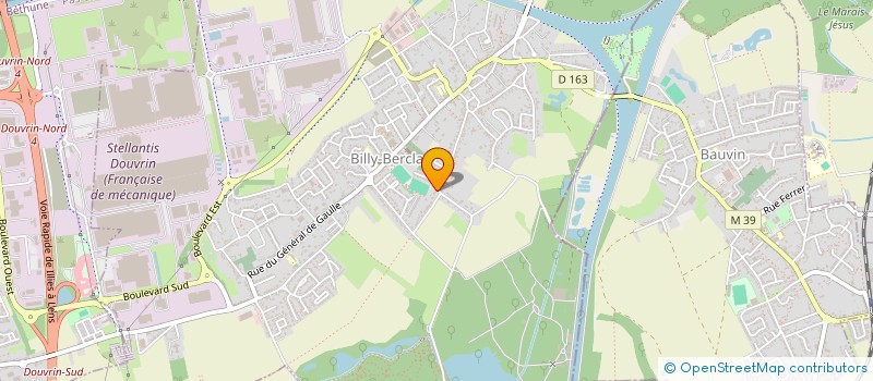 localisation de l'entreprise FAMILY DRELON INVEST  BILLY-BERCLAU