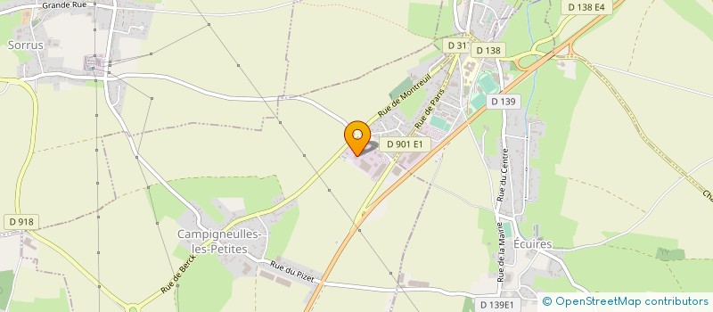 localisation de l'entreprise FAMILY FITNESS SANTE à CAMPIGNEULLES-LES-PETITES