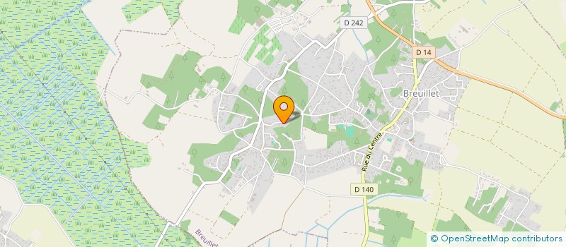 localisation de l'entreprise FAMILY FREMM  BREUILLET