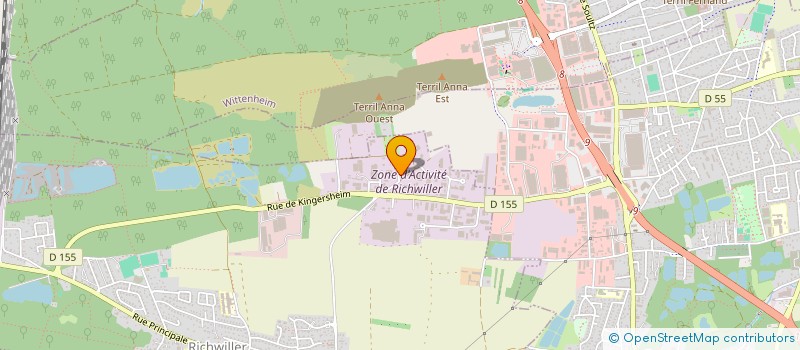 localisation de l'entreprise FAMILY FUN  RICHWILLER