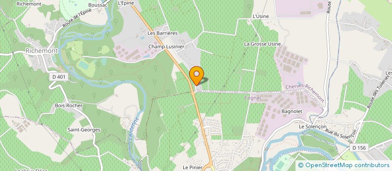 localisation de l'entreprise FAMILY-GILARDIT à VAL-DE-COGNAC