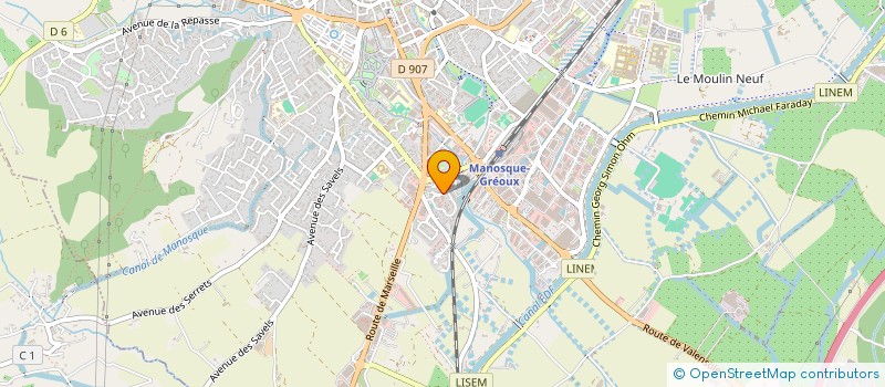 localisation de l'entreprise FAMILY GONCALVES  MANOSQUE