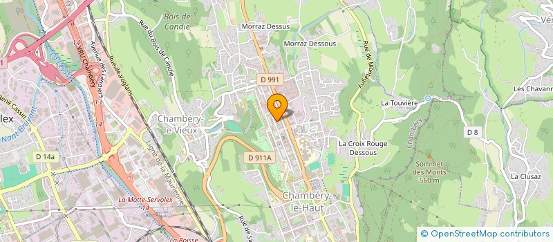 localisation de l'entreprise FAMILY GRILL  CHAMBERY